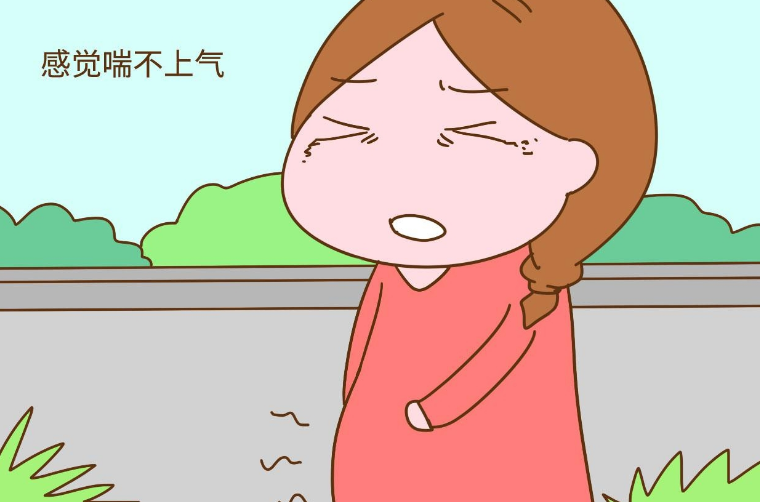 怀孕后喘不上气跟胎儿是孩子没关系