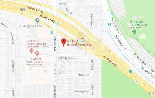 FSAC美国加州生殖中心地址